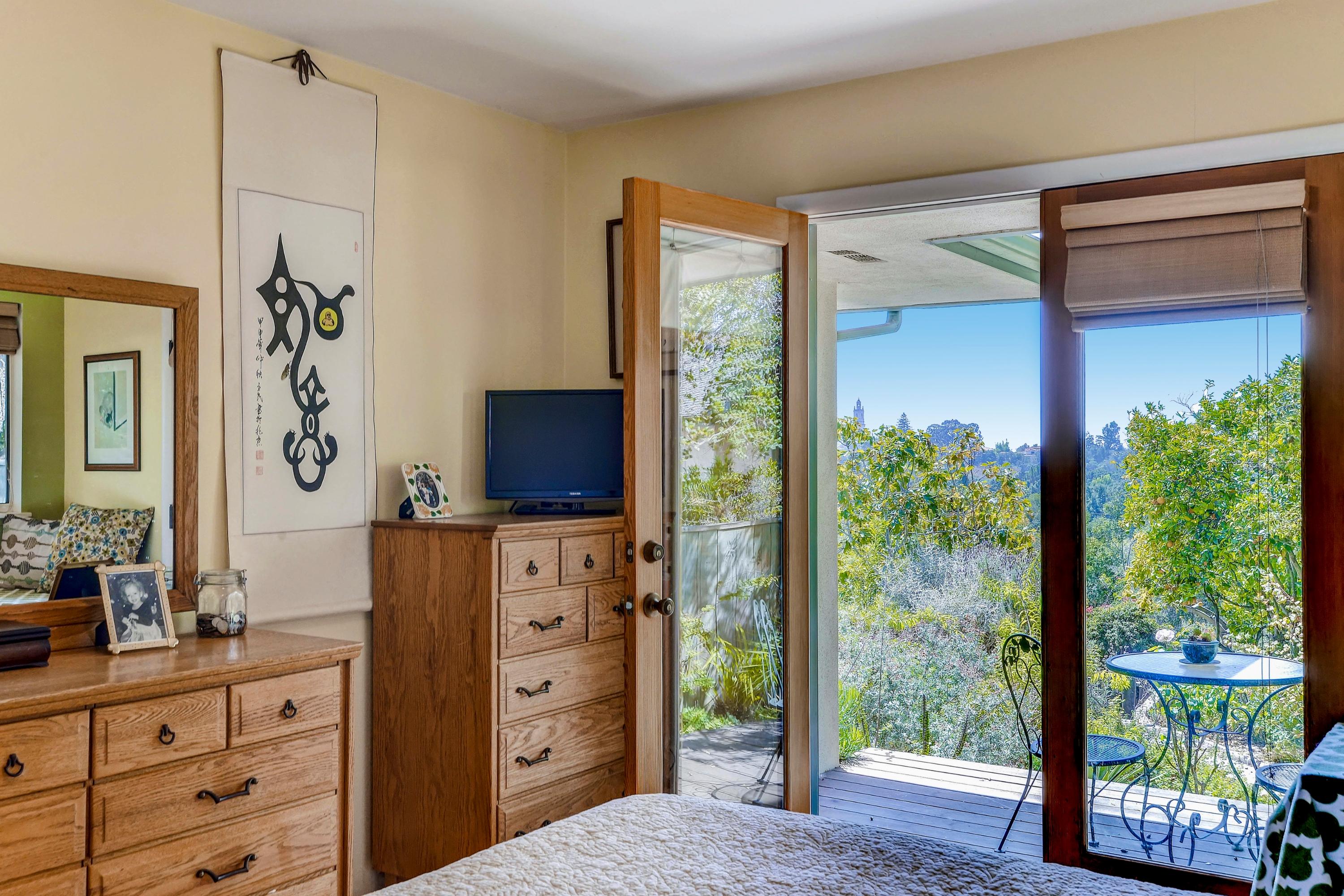 2889 Foothill Road Santa Barbara, CA 93105 - Photo 8 of 23 Master Bedroom w/views of St.Anthony's