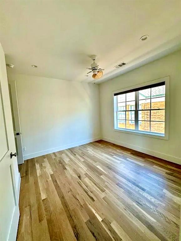 5800 Goodwin Avenue Dallas, TX 75206 - Photo 32 of 39 This room features light-toned hardwood flooring, recessed lighting, and a ceiling fan