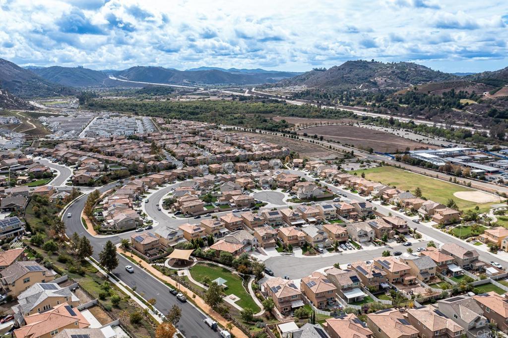 352 Misaki Way Fallbrook, CA 92028 - Photo 62 of 68 an aerial view of residential houses with outdoor space