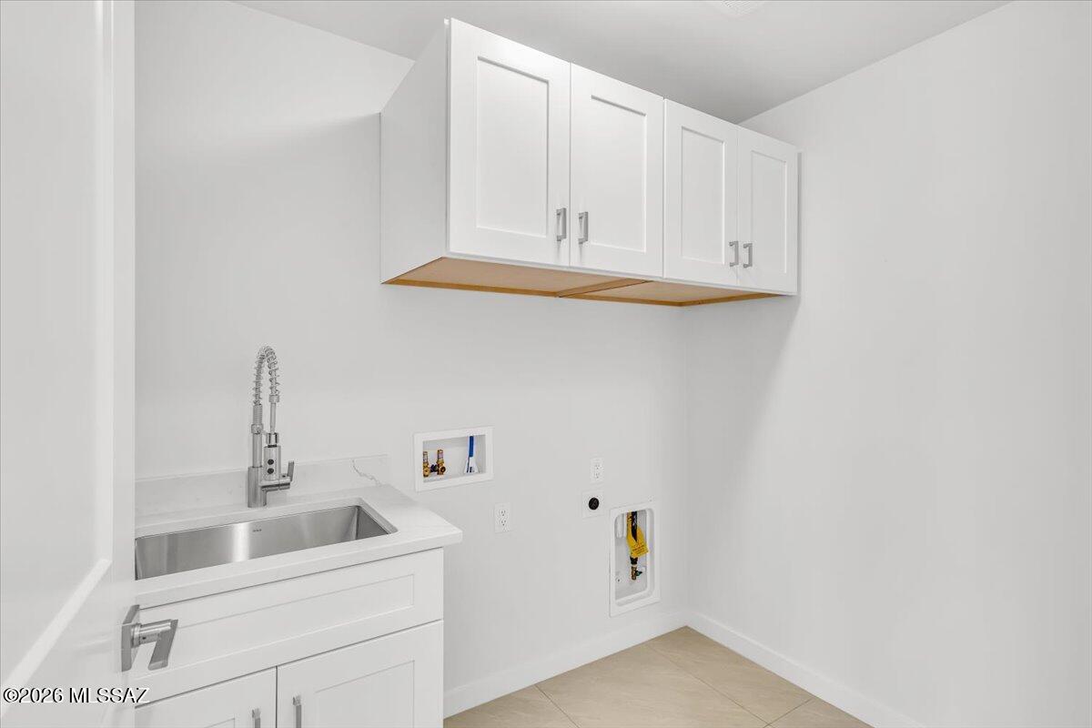 14821 Diamond F Rnch Place Vail, AZ 85641 - Photo 45 of 48 Laundry room with shelves and sink