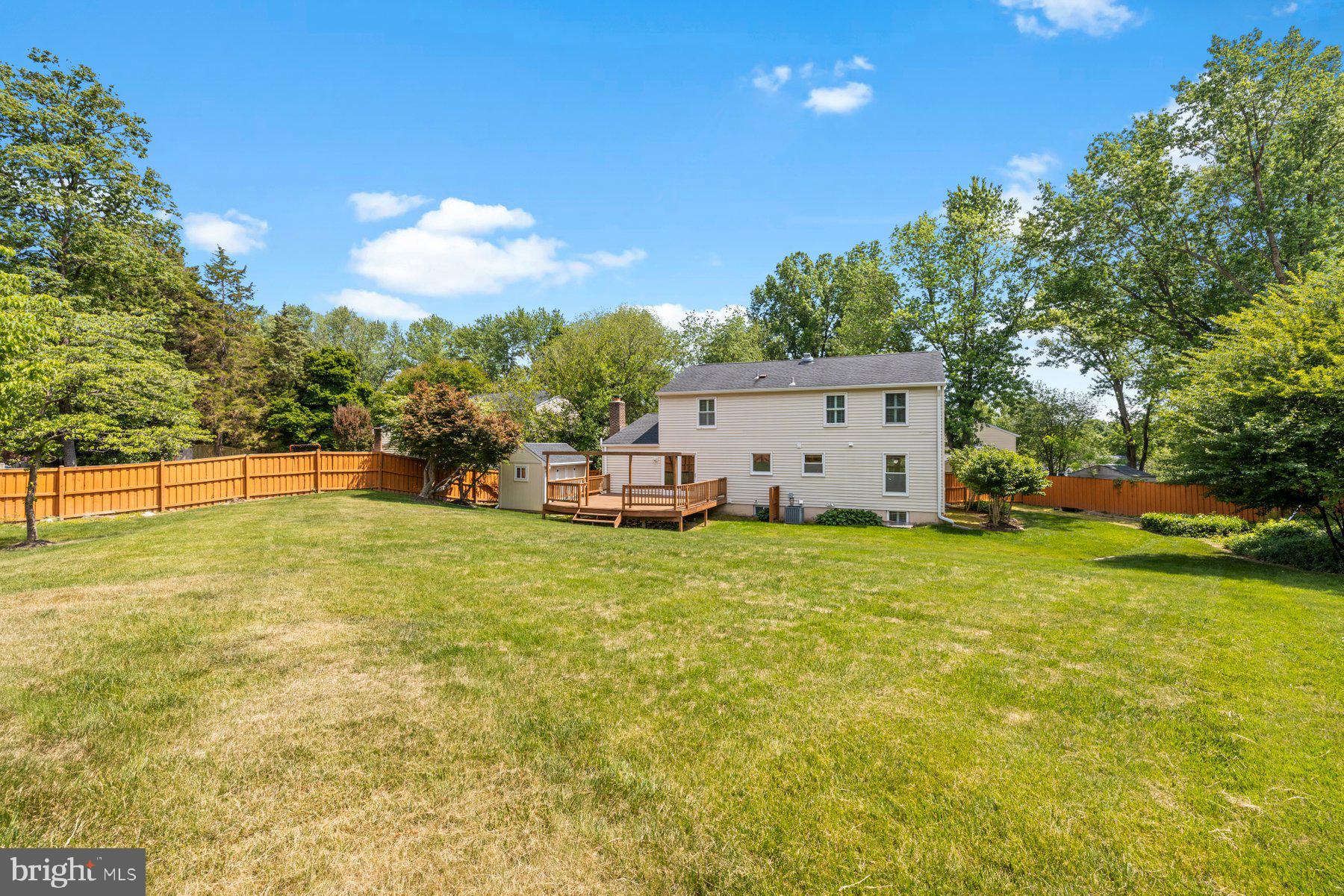 7518 Candytuft Court Springfield, VA 22153 - Photo 43 of 47 a view of a house with backyard and garden