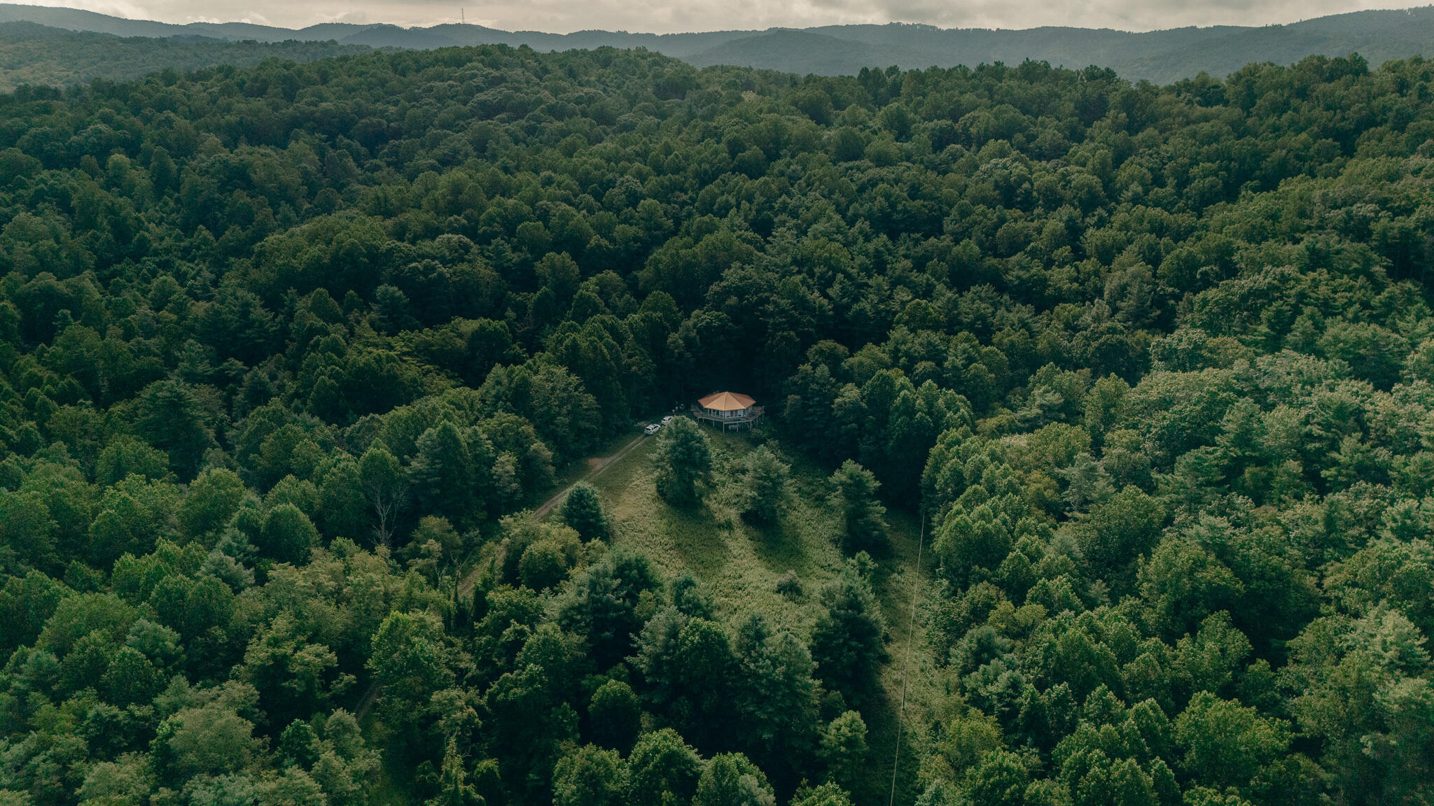 8780 Sugar Run Road Northeast Copper Hill, VA 24079 - Photo 12 of 25 a view of a lush green forest with trees and mountains
