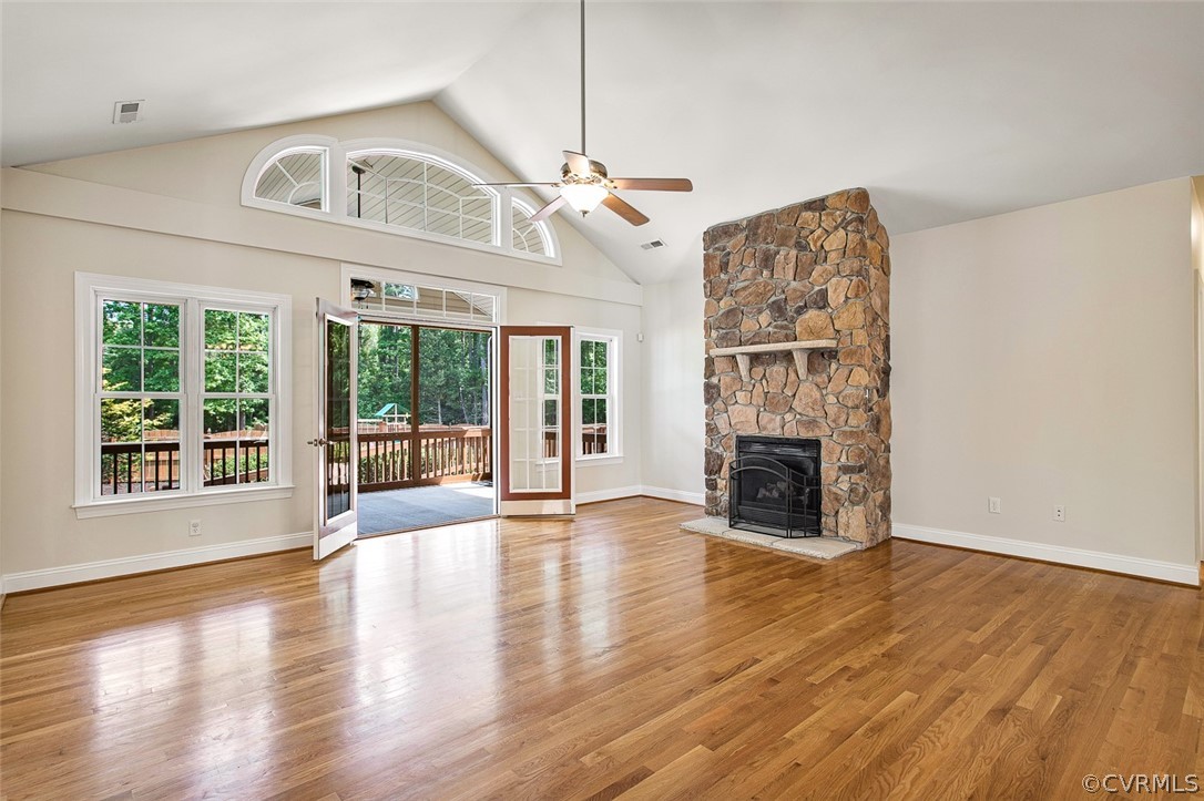 436 Enon Church Road Chester, VA 23836 - Photo 7 of 50 Great room view to screened porch
