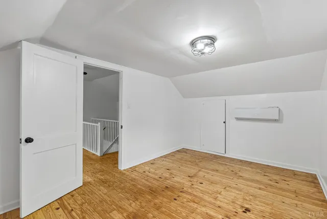 a view of empty room