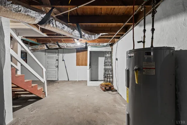 a view of a storage room
