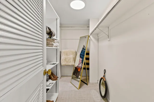 a view of a city with tall buildings in the background