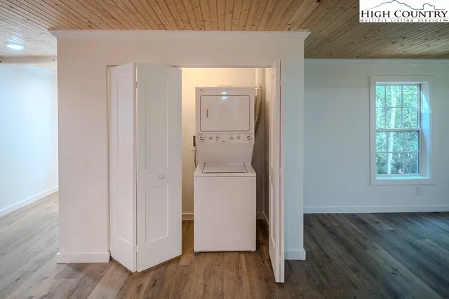 wooden floor in an empty room