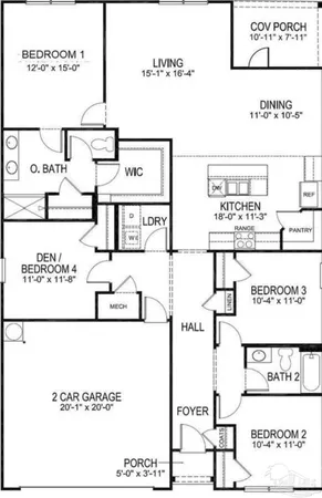 $1,950 | 5856 Belmont Stakes Road, Pensacola, FL 32526