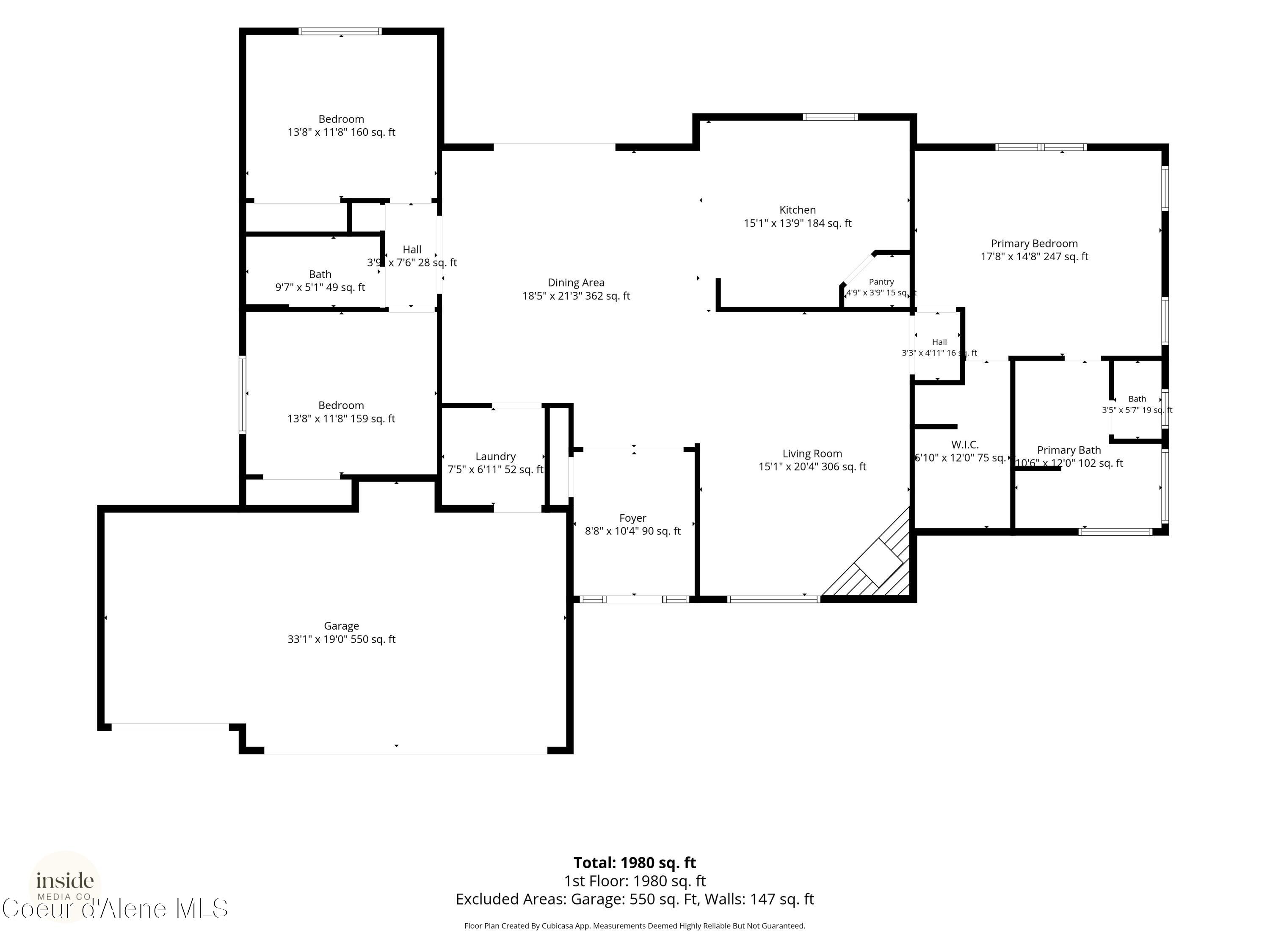 8964 Hauser Lake Road Hauser, ID 83854 - Photo 89 of 89 Hauser Lake Rd - Floor Plan