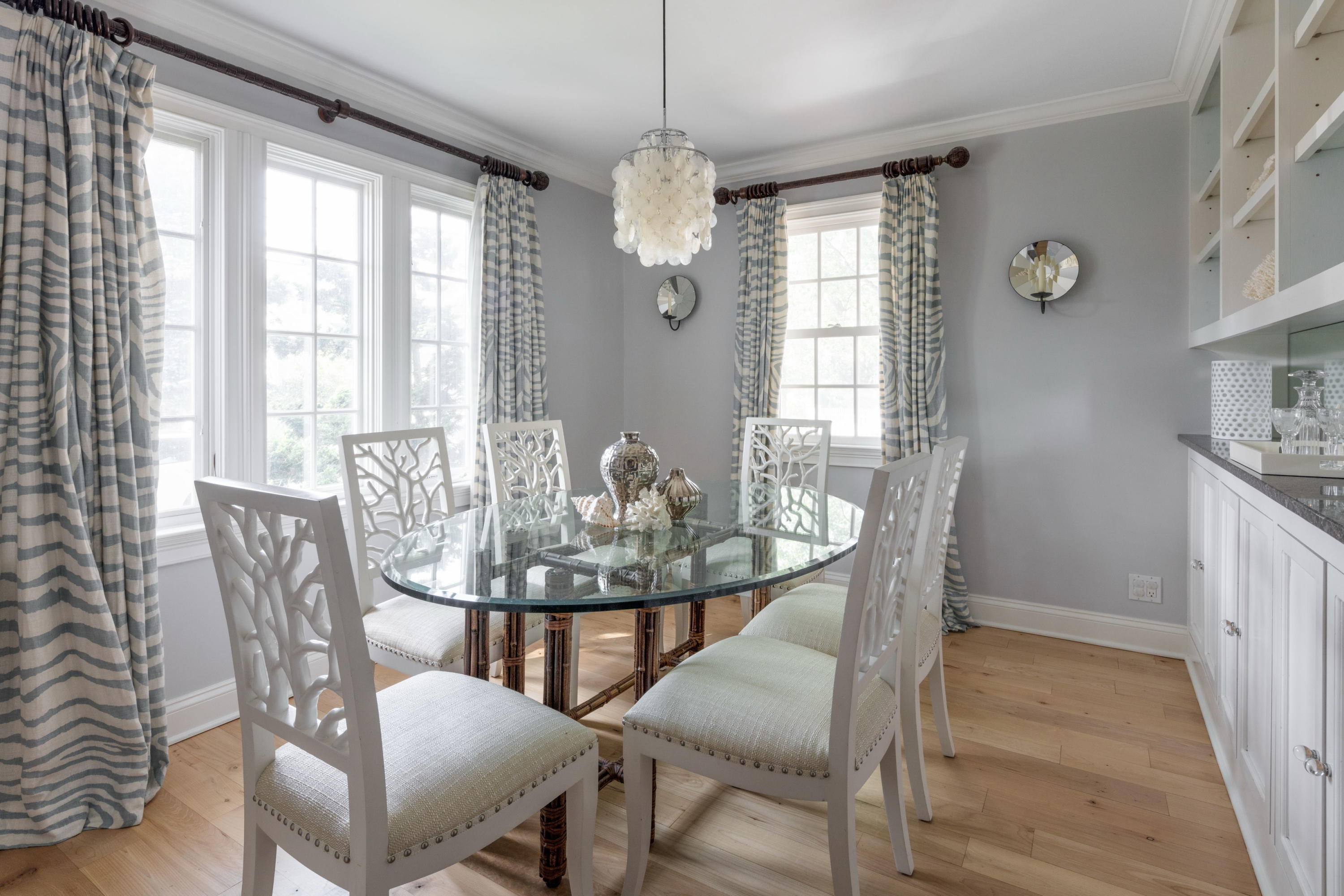 23 Waverly Road Darien, CT 06820 - Photo 7 of 28 a view of a dining room with furniture window and wooden floor