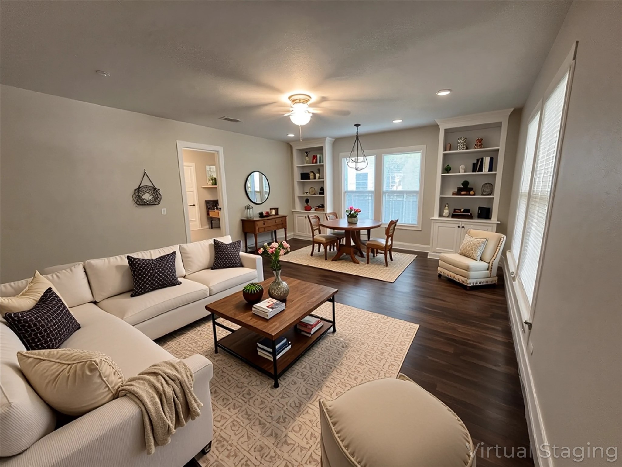 613 Koehl Street Wharton, TX 77488 - Photo 3 of 10 a living room with furniture and wooden floor
