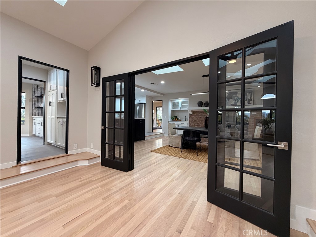 1677 South Hill Avenue Fallbrook, CA 92028 - Photo 37 of 74 a kitchen view with wooden floor and windows