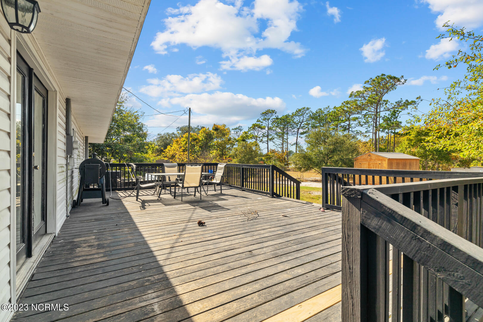 88 Crown Point Road Hubert, NC 28539 - Photo 31 of 36 Back Deck