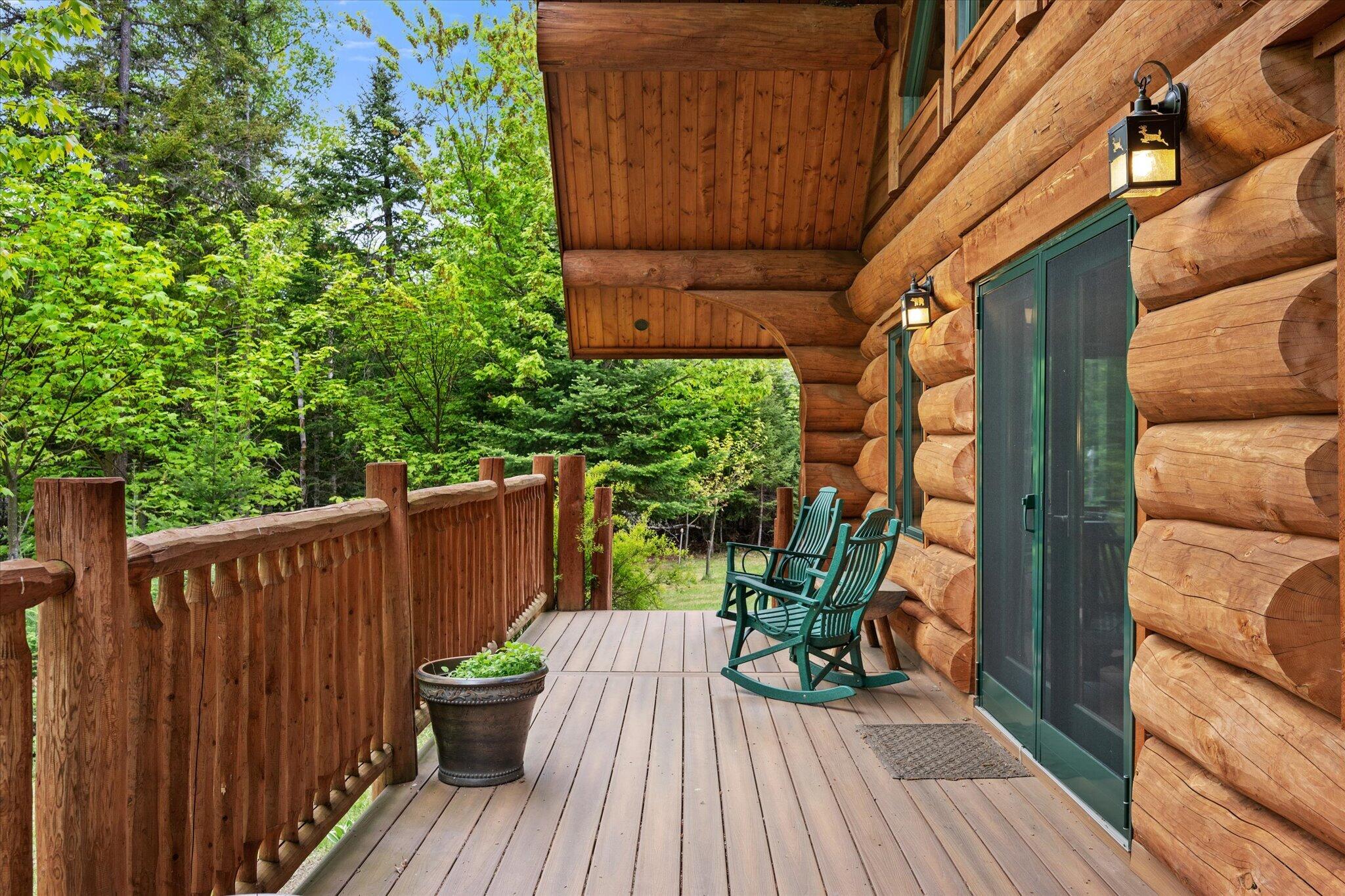314 Atwood Pond Road Patten, ME 04765 - Photo 7 of 76 Deck area...