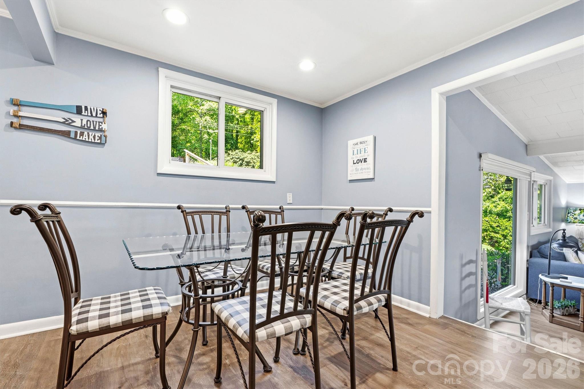 6566 Harbor Lane Conover, NC 28613 - Photo 11 of 43 a view of a dining room with furniture window and outside view