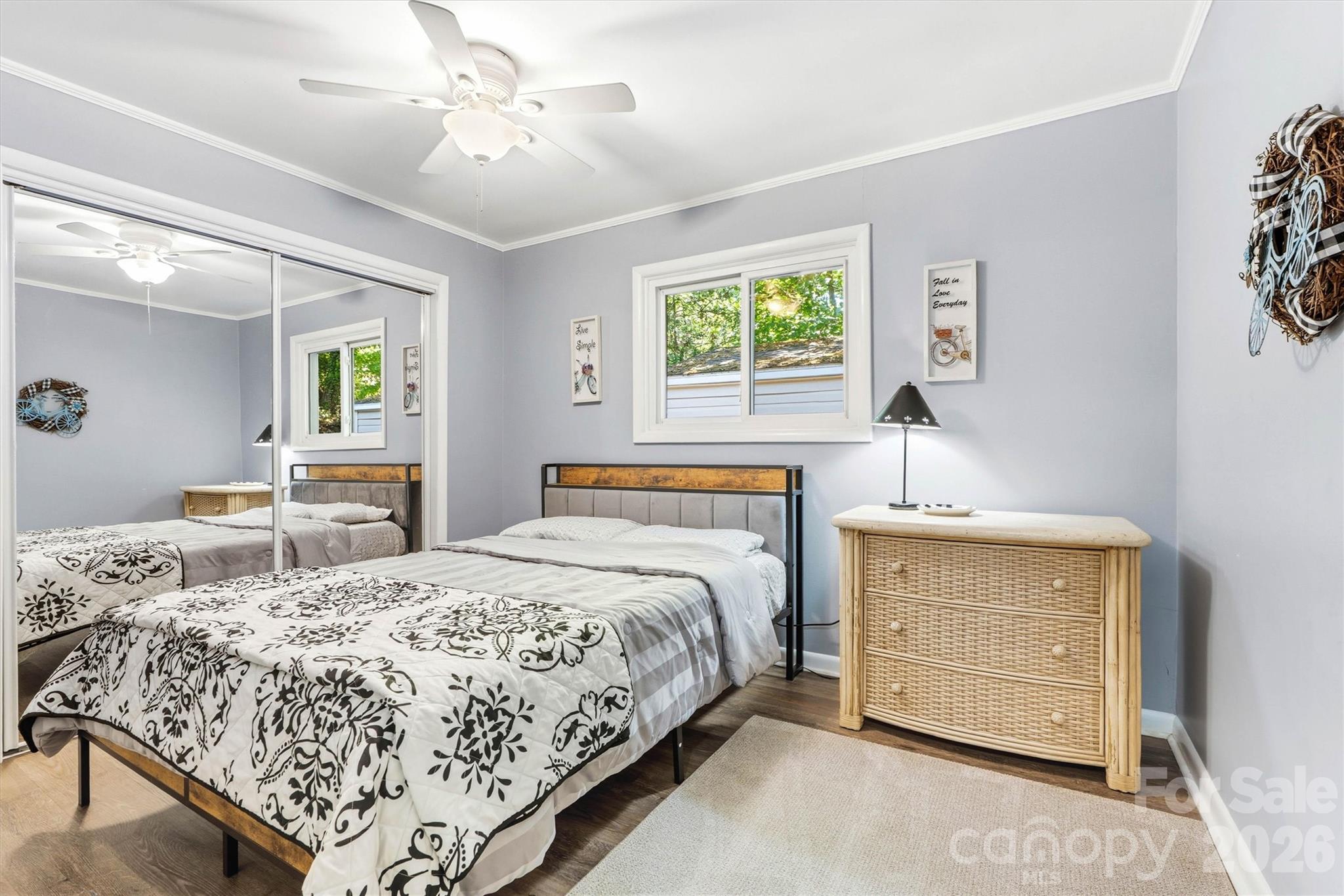 6566 Harbor Lane Conover, NC 28613 - Photo 22 of 43 a bedroom with a bed and a dresser