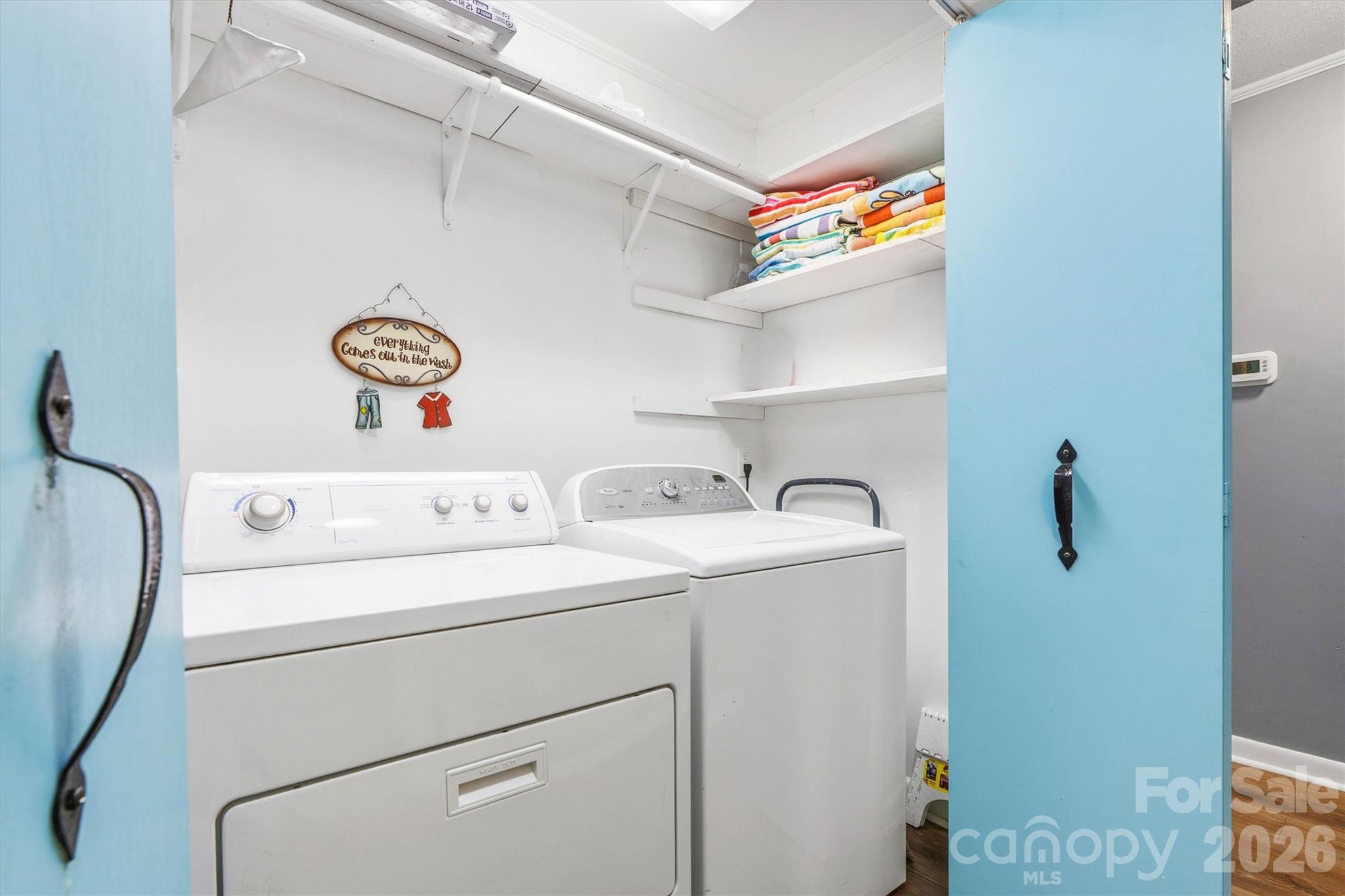 6566 Harbor Lane Conover, NC 28613 - Photo 25 of 43 a utility room with dryer and washer