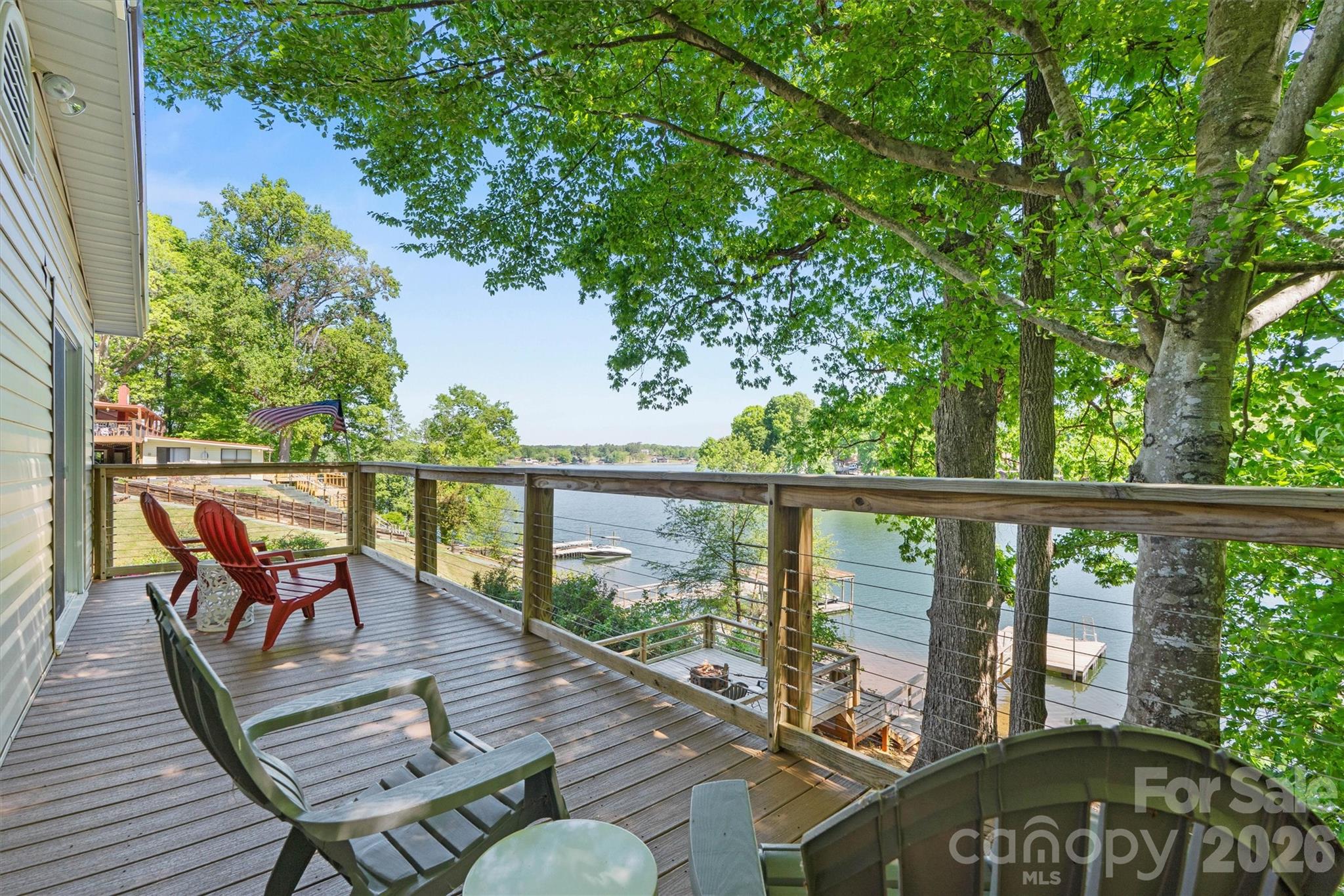 6566 Harbor Lane Conover, NC 28613 - Photo 30 of 43 a view of a two chairs in the balcony