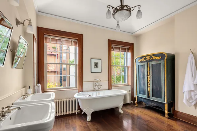 a front view of a building