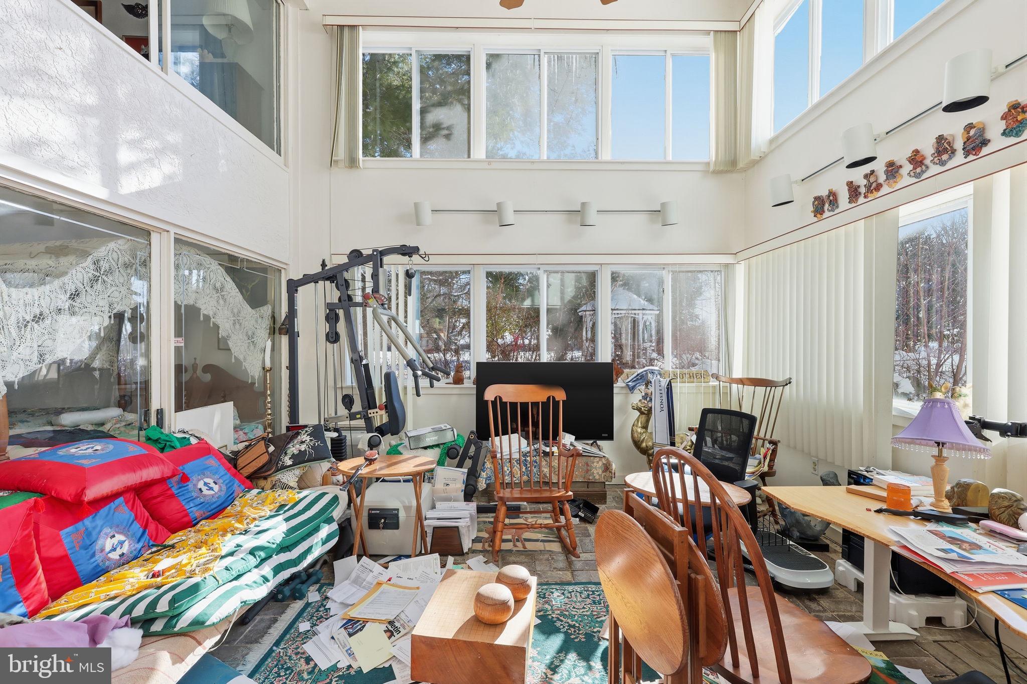 24 Old Limekiln Road Doylestown, PA 18901 - Photo 11 of 33 a view of a livingroom with furniture and a floor to ceiling window