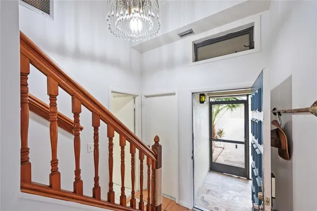 a view of a entryway