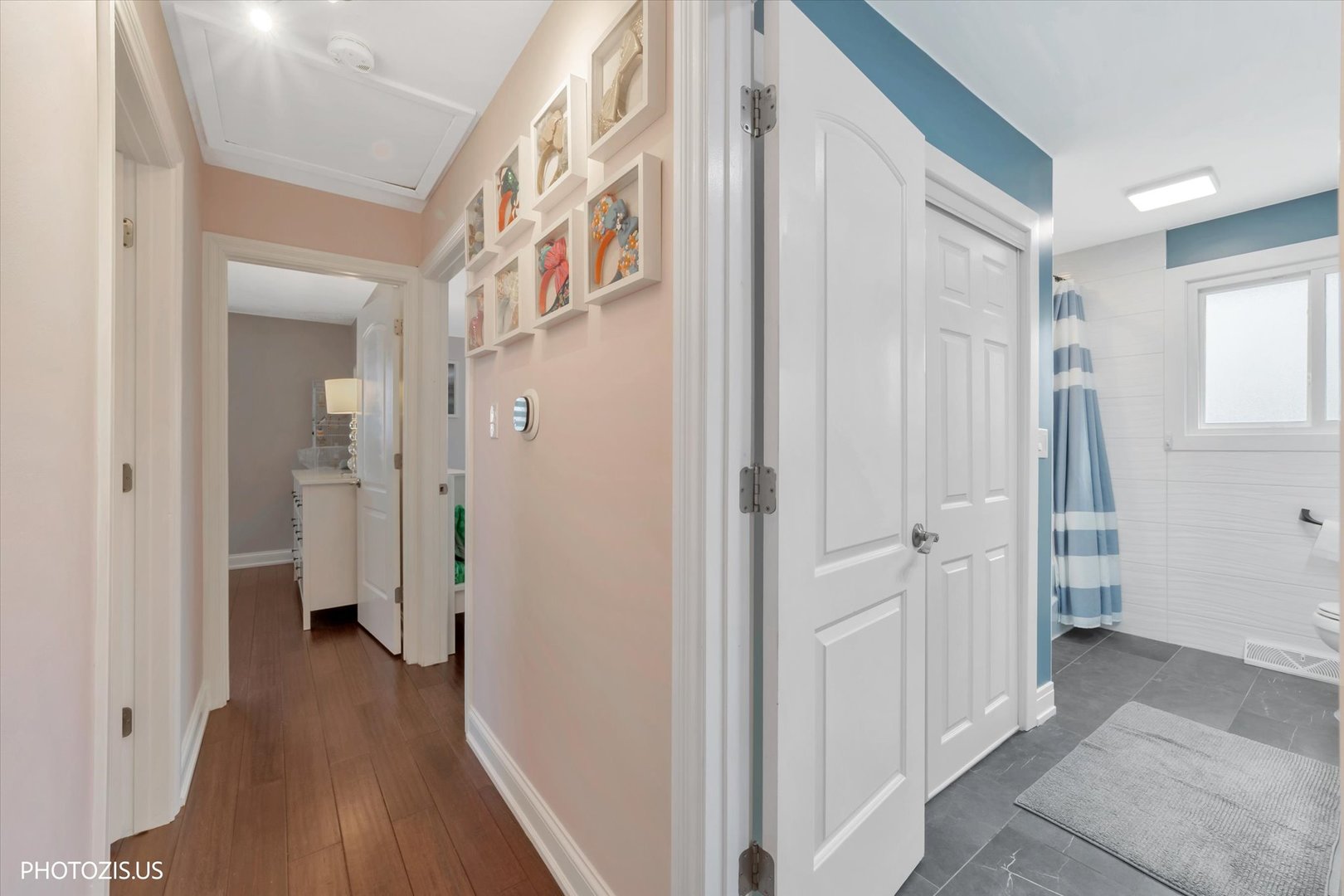 981 North Mill Road Addison, IL 60101 - Photo 15 of 41 a view of a hallway with a wooden door