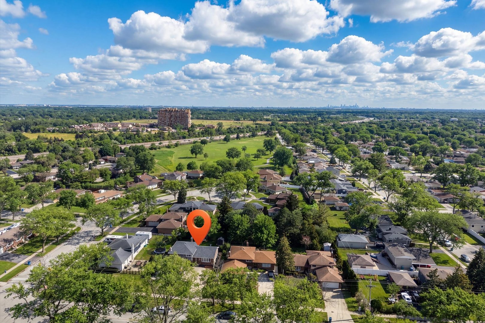 981 North Mill Road Addison, IL 60101 - Photo 41 of 41 an aerial view of a city