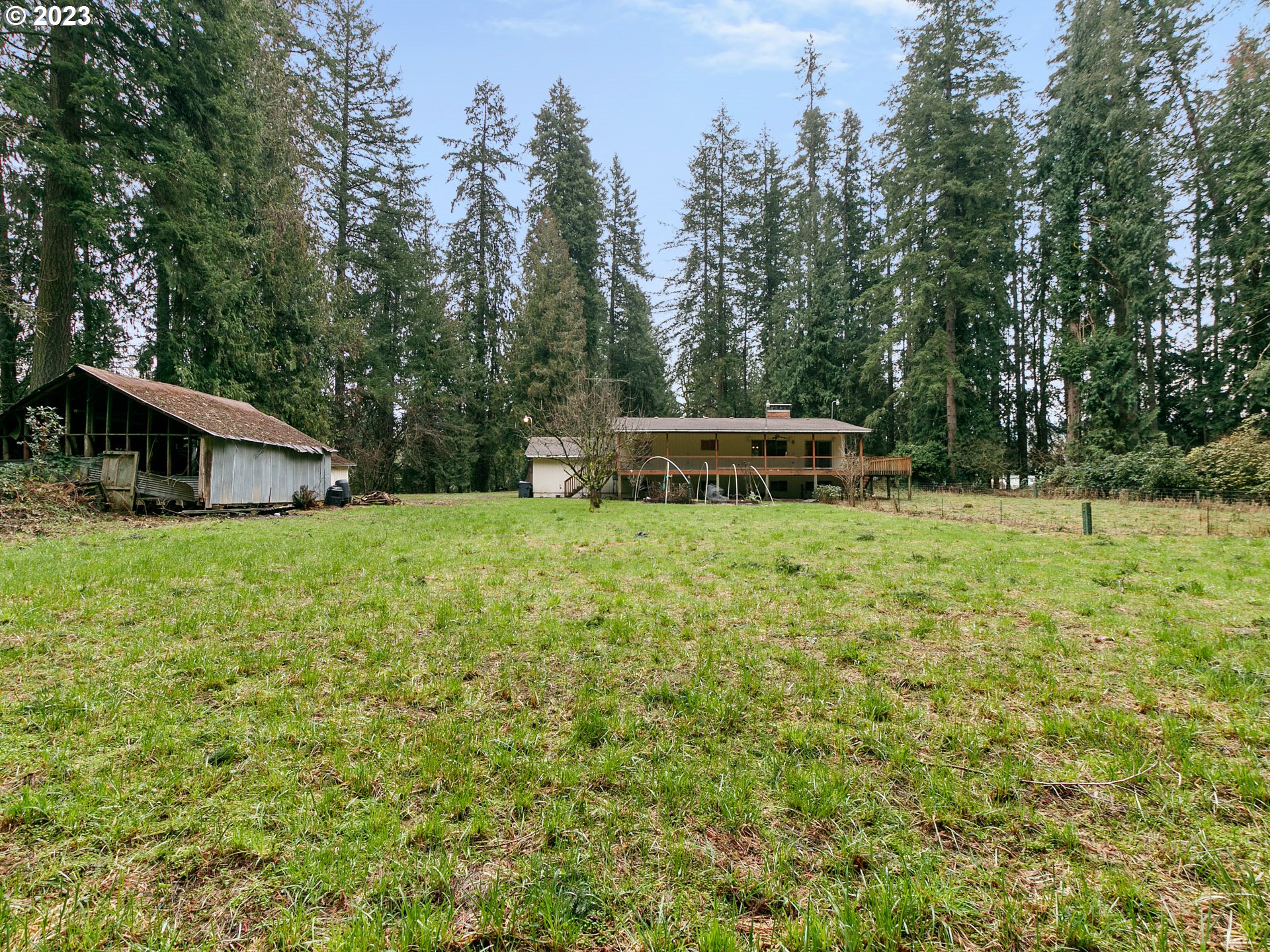 14113 South Graves Road Mulino, OR 97042 - Photo 31 of 33 a view of a house with a yard