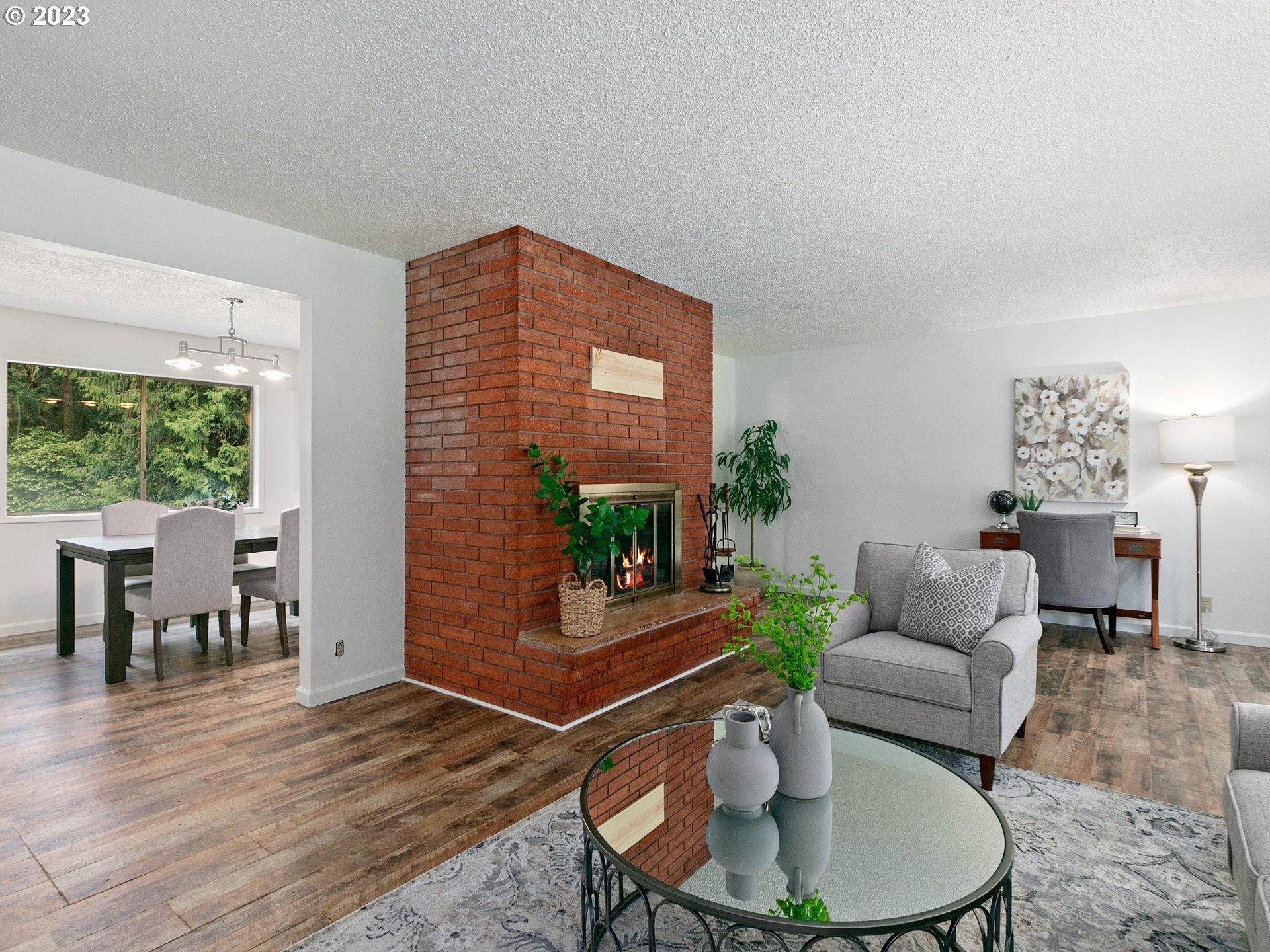 14113 South Graves Road Mulino, OR 97042 - Photo 9 of 33 a living room with furniture and a wooden floor