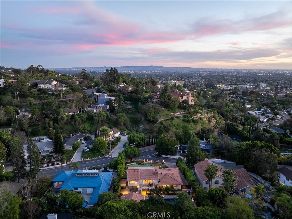 19151 Fowler Avenue Santa Ana, CA 92705 - Photo 48 of 57 Aerial view of the property at dusk.