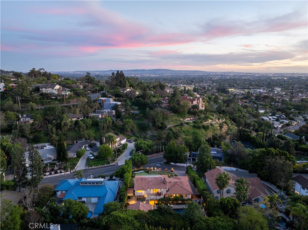 19151 Fowler Avenue Santa Ana, CA 92705 - Photo 48 of 57 Aerial view of the property at dusk.
