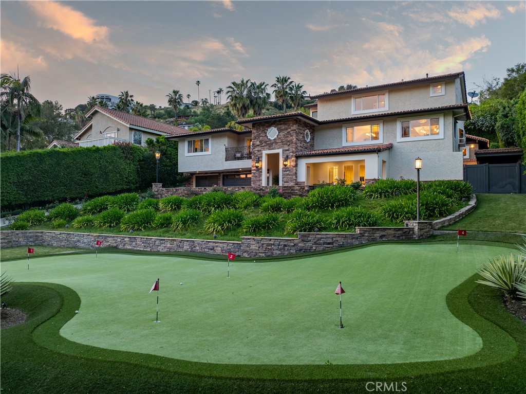 19151 Fowler Avenue Santa Ana, CA 92705 - Photo 51 of 57 The Front Yard at Dusk.