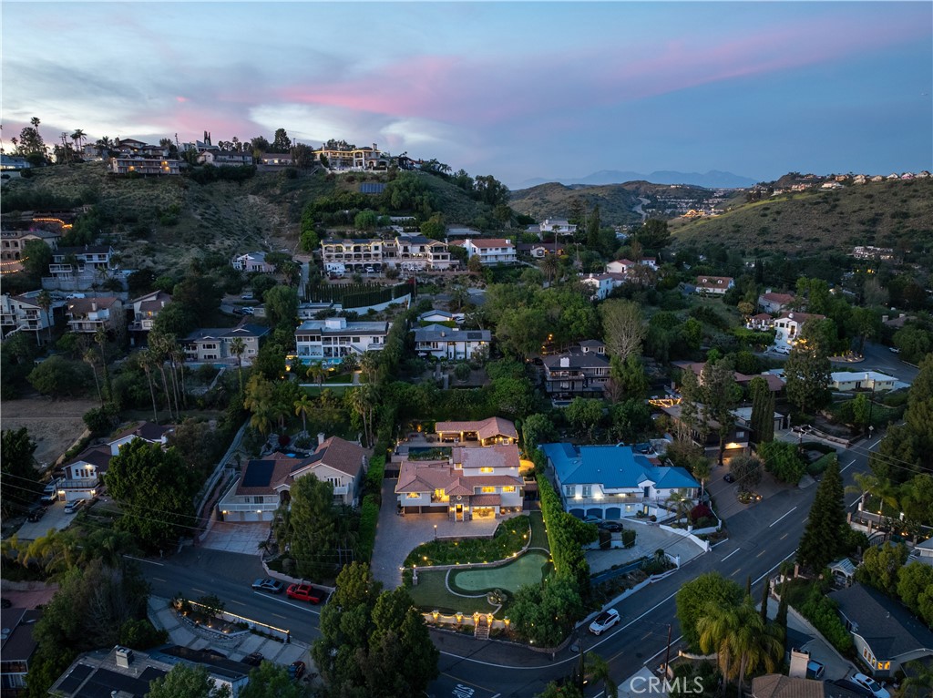 19151 Fowler Avenue Santa Ana, CA 92705 - Photo 54 of 57 Aerial view of the property at dusk.