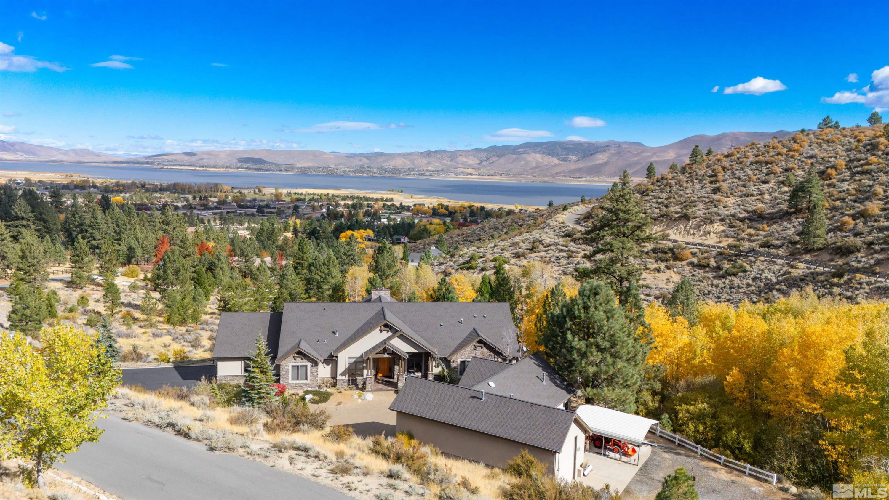 7450 Bryan Canyon Road Washoe Valley, NV 89704 - Photo 25 of 34 an aerial view of multiple house