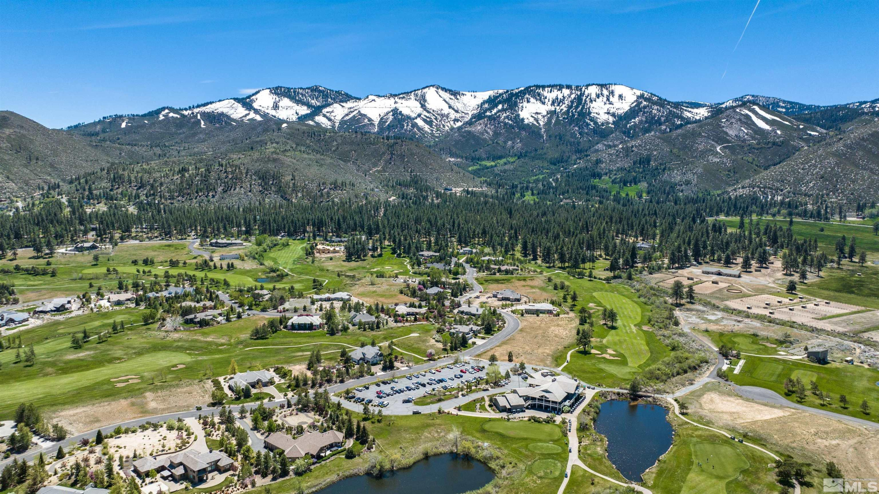 7450 Bryan Canyon Road Washoe Valley, NV 89704 - Photo 33 of 34 a view of a town with mountains in the background