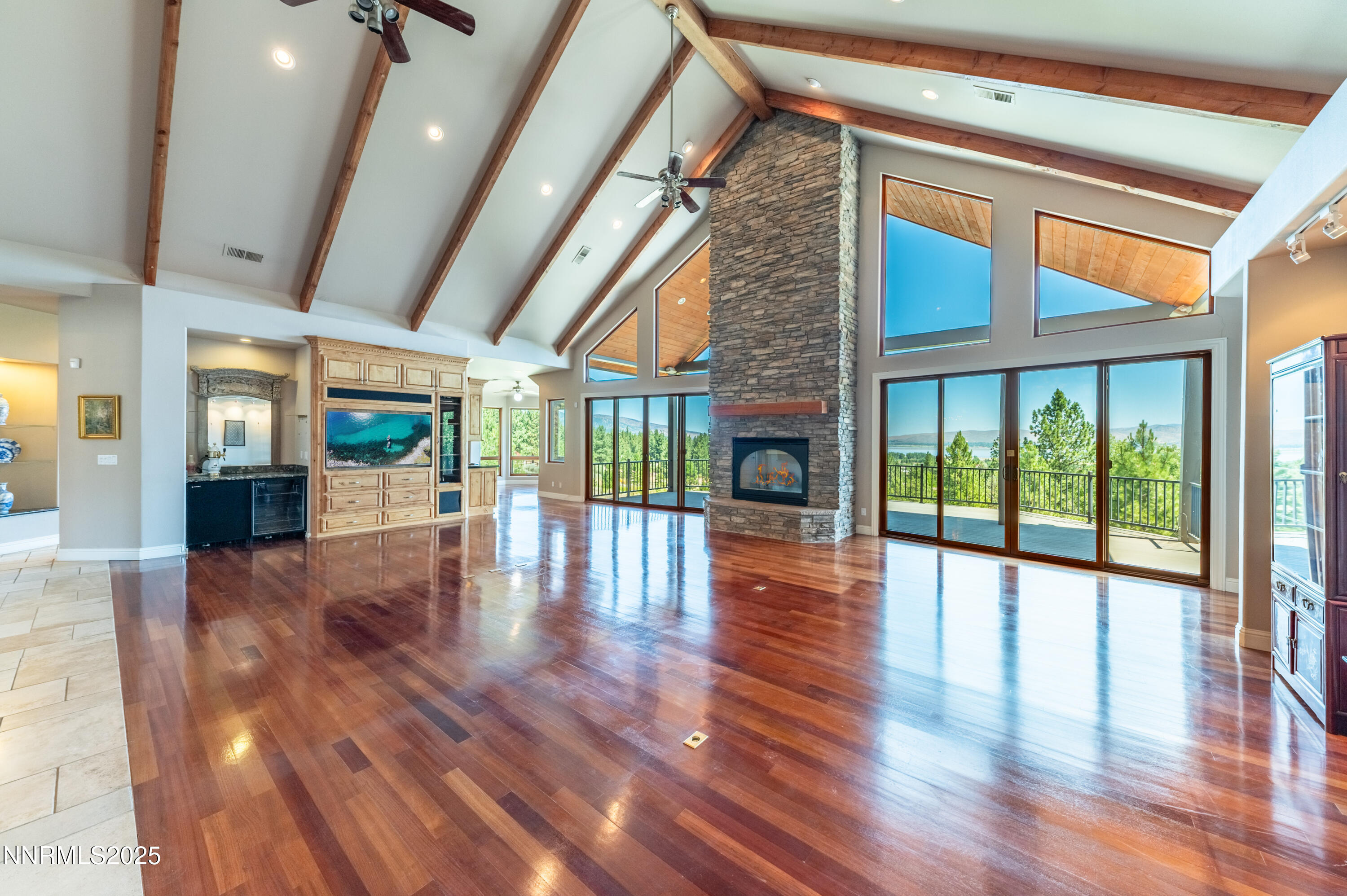 7450 Bryan Canyon Road Washoe Valley, NV 89704 - Photo 4 of 34 a view of an entryway with wooden floor