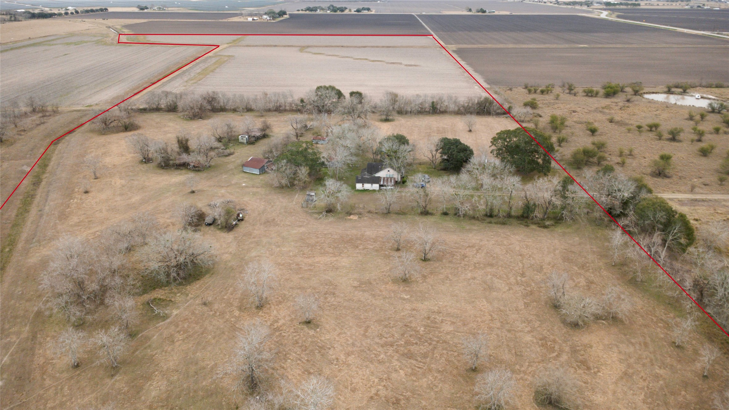 10611 FM 361 Road Richmond, TX 77469 - Photo 2 of 19 Red lines are approximate boundary lines.