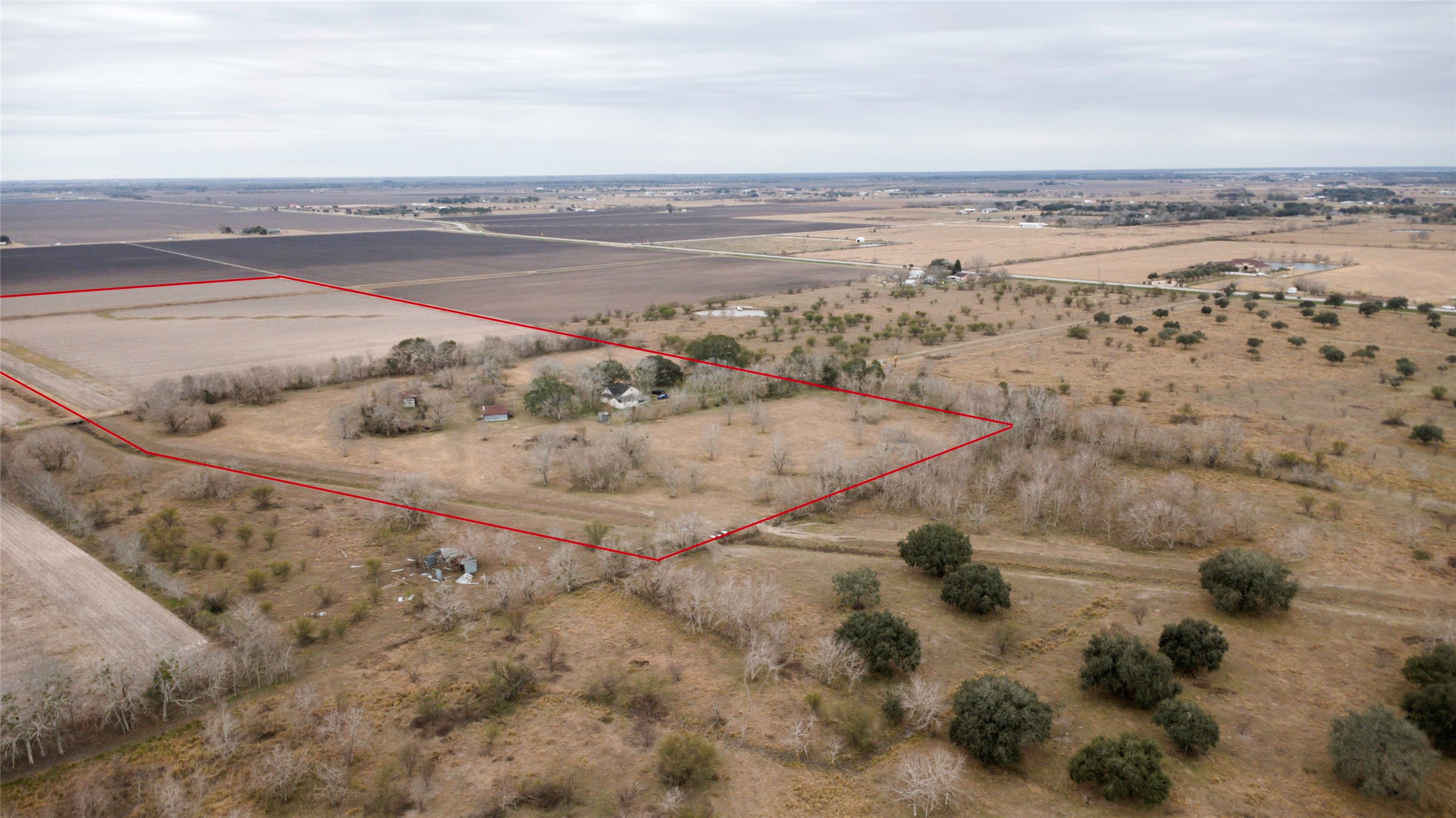 10611 FM 361 Road Richmond, TX 77469 - Photo 6 of 19 Red Lines are approximate boundary lines.