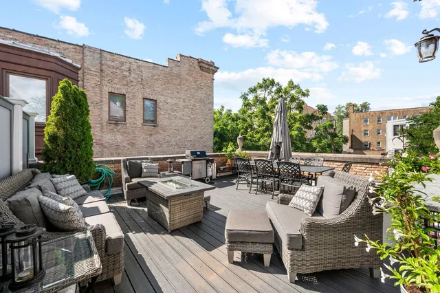 a view of outdoor seating