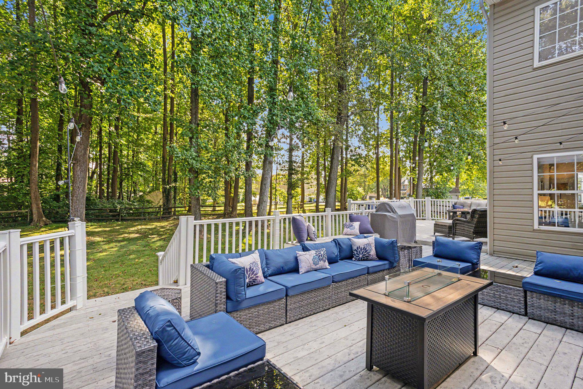 502 Copeland Road Fallston, MD 21047 - Photo 43 of 50 Steps down to the level, wooded backyard oasis!