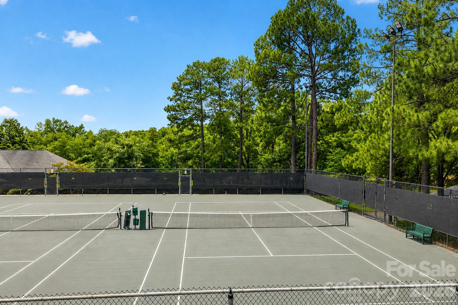 185 Riverview Terrace Clover, SC 29710 - Photo 33 of 35 a view of a tennis court