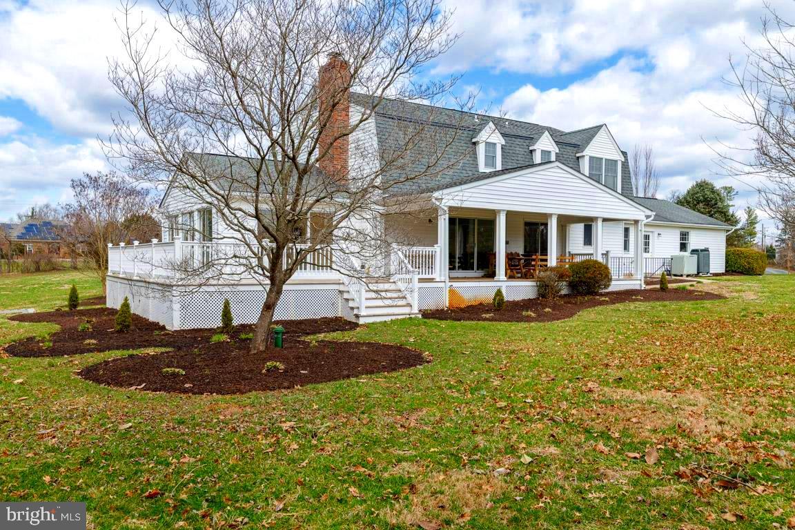 1019 Double Gate Road Davidsonville, MD 21035 - Photo 49 of 50 Rear and side of home, wrap around decking + porch