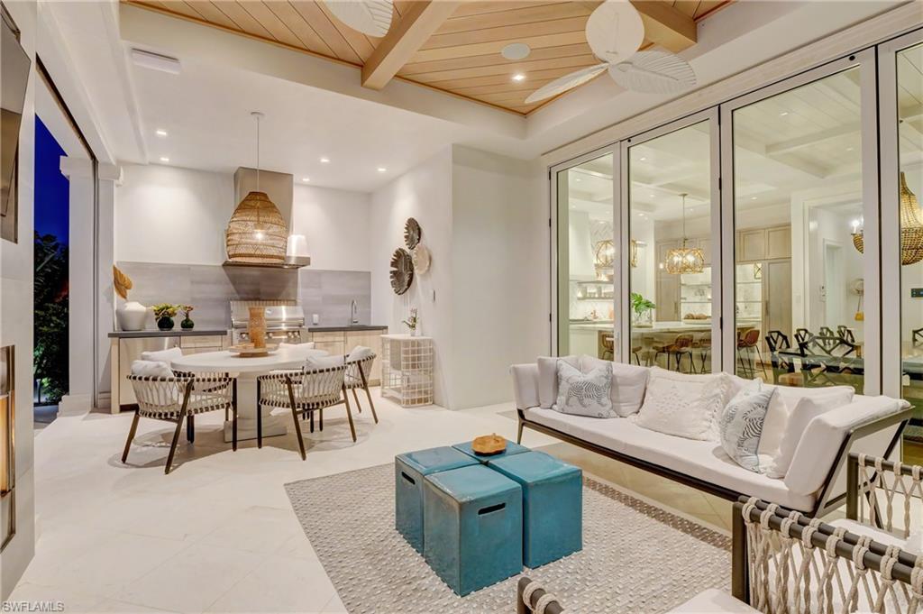 2020 Gordon Drive Naples, FL 34102 - Photo 42 of 49 Enjoy your evenings in this lovely oasis