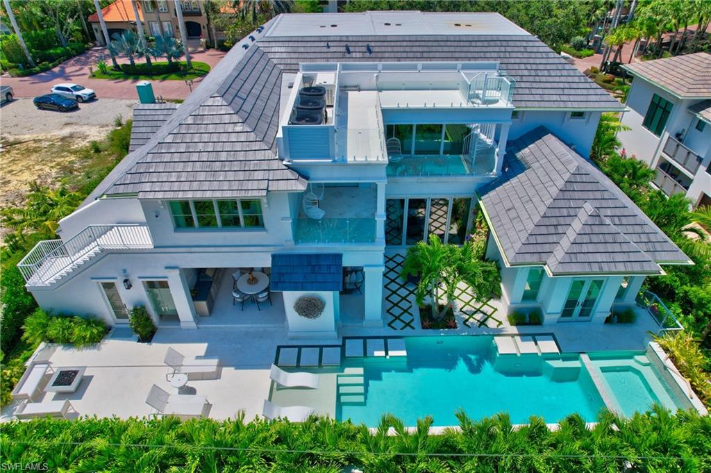 2020 Gordon Drive Naples, FL 34102 - Photo 48 of 49 Crow's nest from the third floor to watch the sunset & partial Gulf Views!