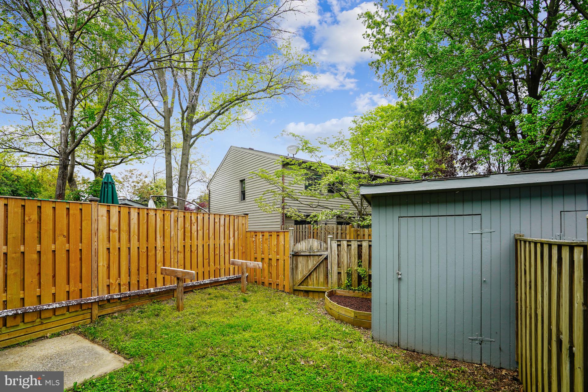 1119 Cedar Ridge Court Annapolis, MD 21403 - Photo 6 of 41 Fully-fenced rear yard with shed