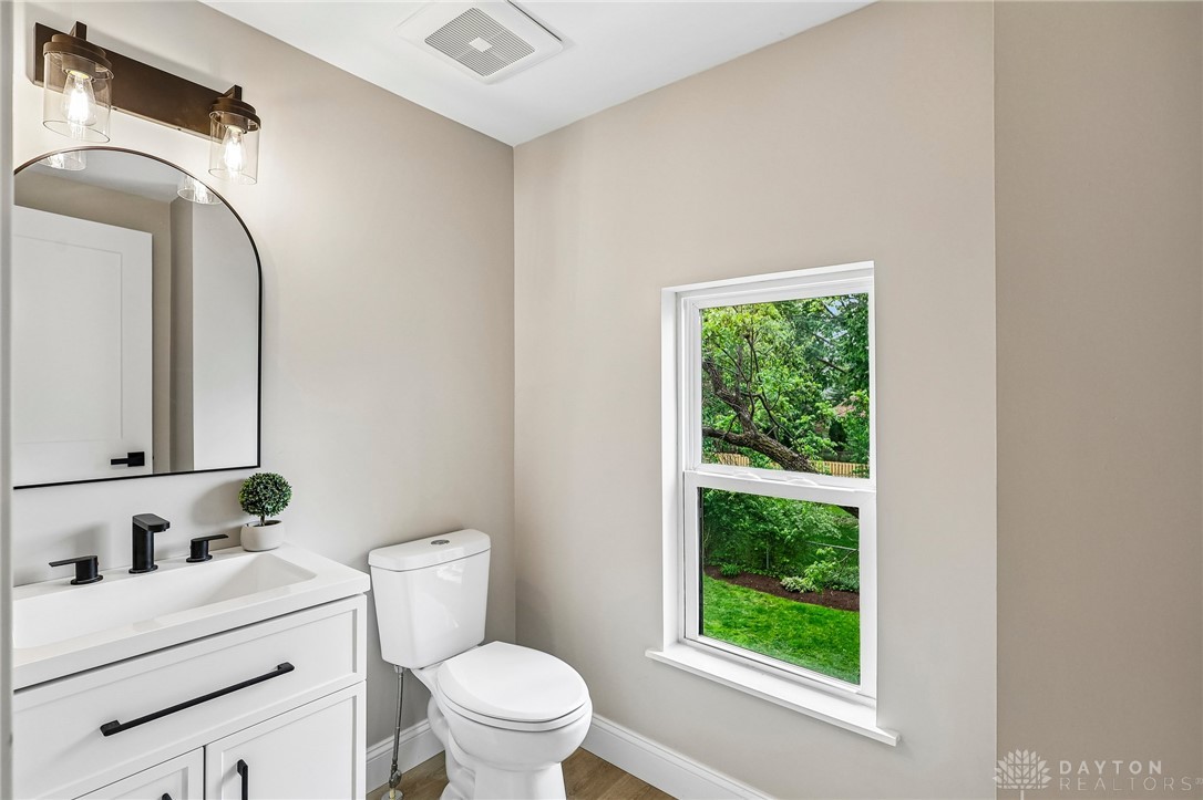 3906 Edwards Road, Unit C Cincinnati, OH 45209 - Photo 25 of 46 This bright bathroom offers serene outdoor views and contemporary finishes.