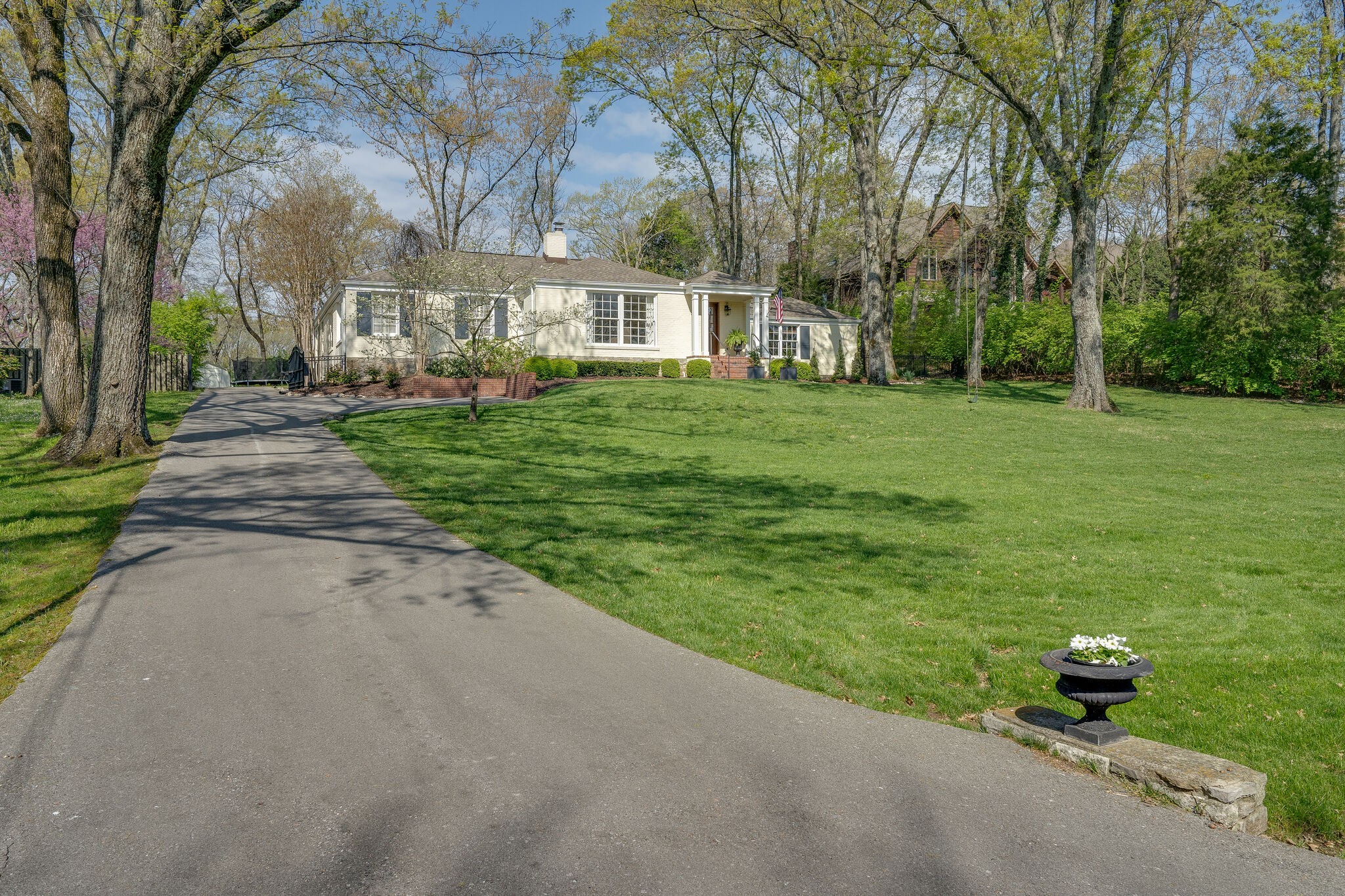 4321 Sneed Road Nashville, TN 37215 - Photo 2 of 37 a view of a park with large trees