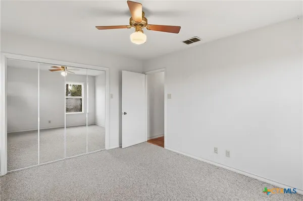 a view of empty room