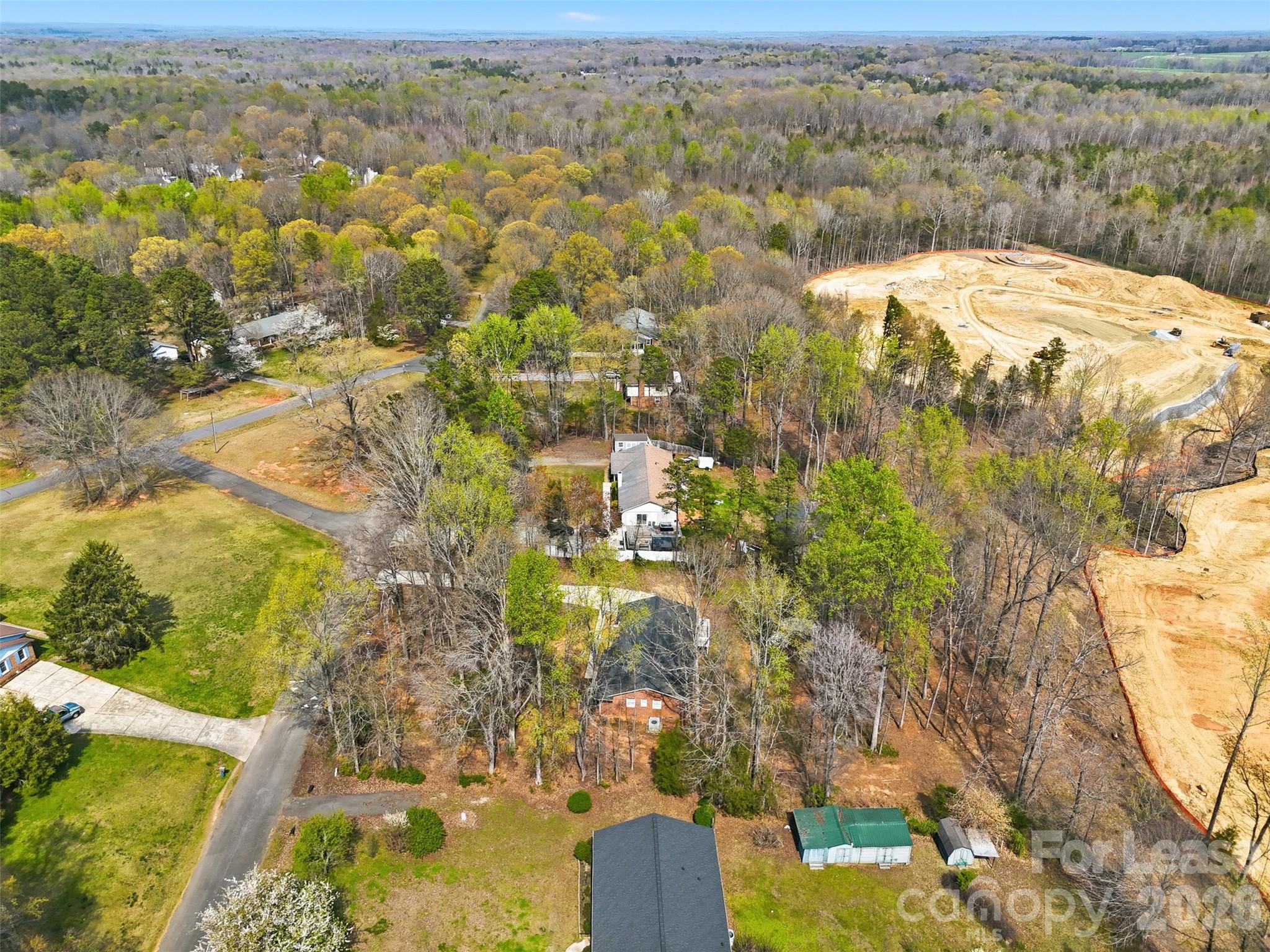 224 Yamasee Road Waxhaw, NC 28173 - Photo 20 of 22 a view of city and mountain