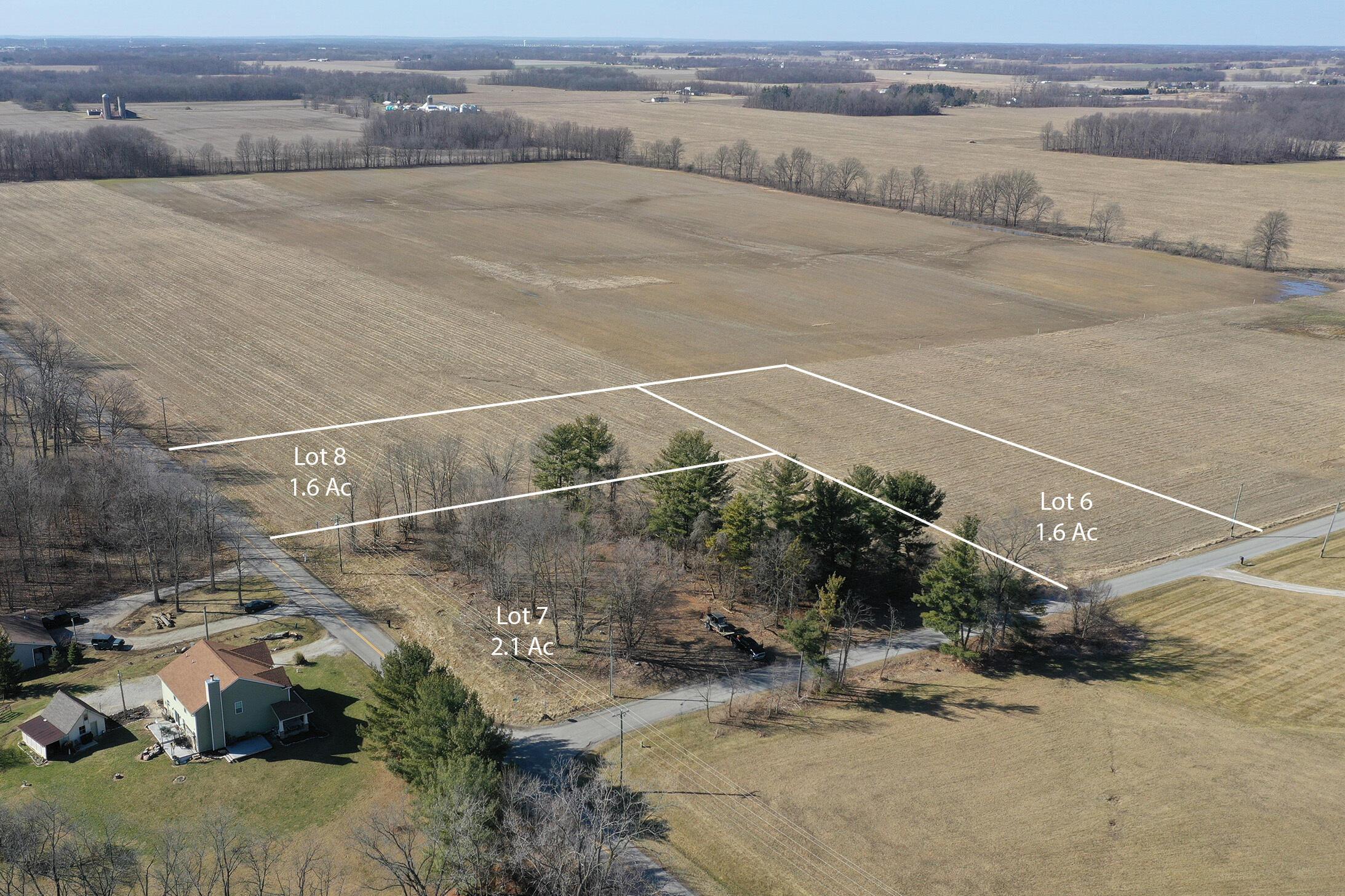 0 Fish Road, Unit TRACT 6 Marysville, OH 43040 - Photo 2 of 8 Lots 6-8 Drone